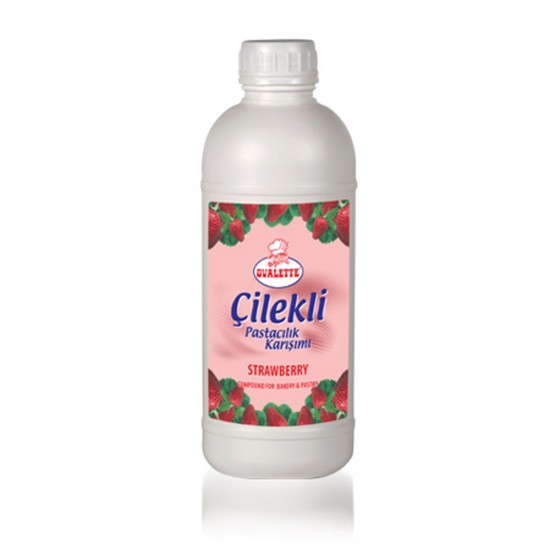 Erdbeere Aroma Soßen Geschmakpaste 1 kg - 013-105 - Katsan Gıda